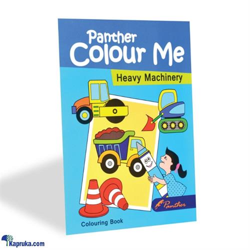 PANTHER - Color Me Book Heavy Machines