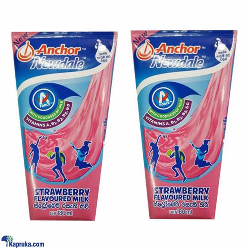Anchor Newdale Strawberry Flavored Milk 180ml- 2 Pack