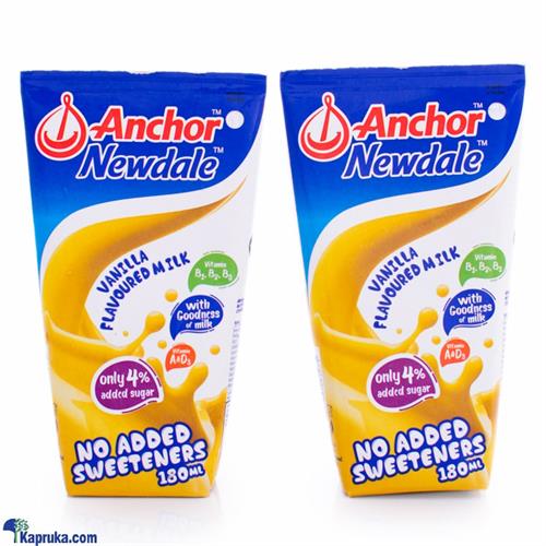 Anchor Newdale Vanilla Flavoured Milk- 180ml (2 Pack)