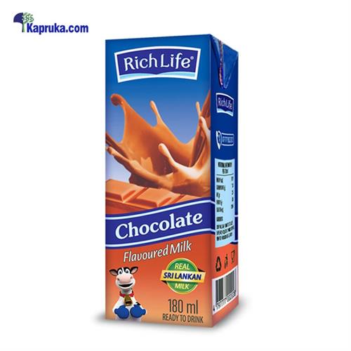 Rich Life Chocolate Flavoured Milk - 180 Ml