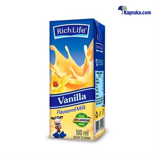 Rich Life Vanilla Flavoured Milk - 180 Ml