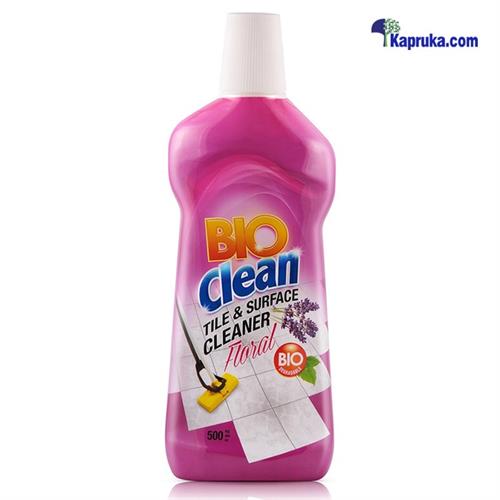 Bio Clean Tile And Surface Cleaner Floral 500ml - Cleansers