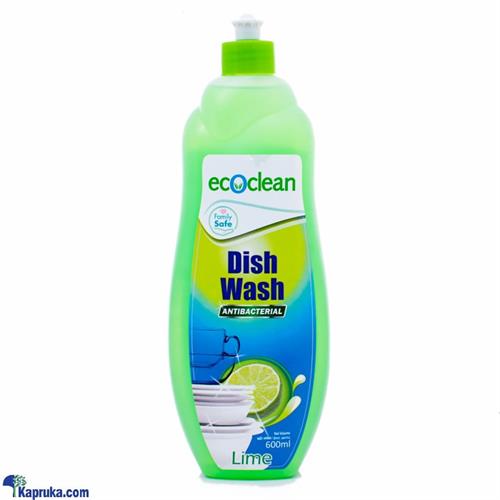 Eco Clean Anti- Bacterial Dish Wash- Lime- 600ml