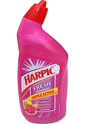 Harpic Floral Fresh Toilet Cleaner (pink) Bottle 500ml