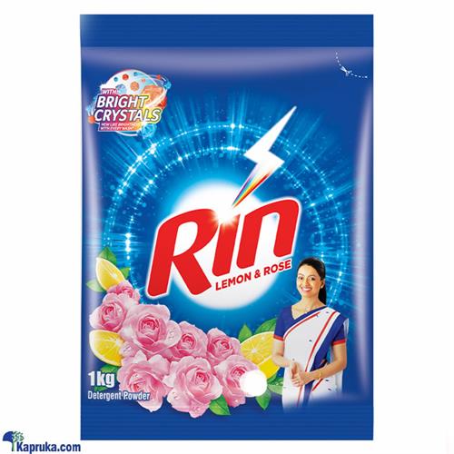 Rin Lemon And Rose Detergent Powder- 1 KG