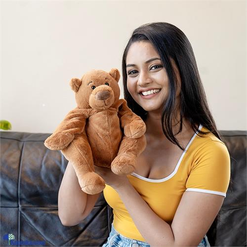 Brownie Bear - Plush Toy For Boys And Girls 9 Inches ( Approx)