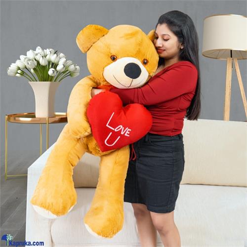 love You Fluffy Giant Teddy - (3.5ft)