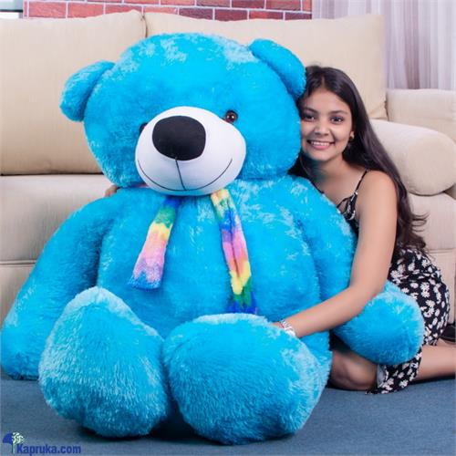 Super Soft Giant Teddy Bear, 5.5ft Jambo Blue Teddy Bear