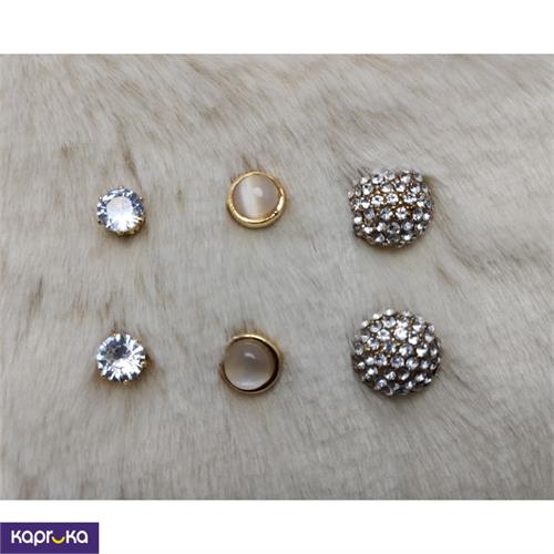 Elegant Trio Earring Set