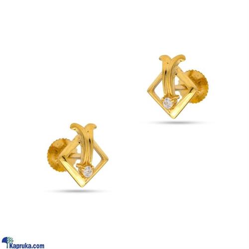 RAJA JEWELLERS 22K GOLD EAR STUD SET B- ZE006771