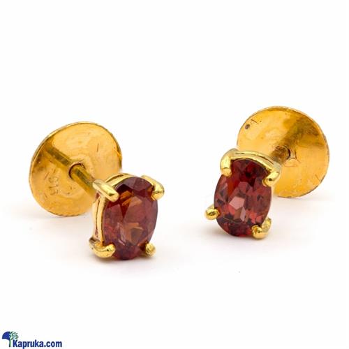 Raja Jewellers 22K Gold Ear Stud Set With 0.62ct Rounds E2- A- 1873