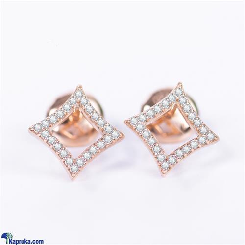 Alankara 18kp rose gold earrings vs1- g (22/12582 AJEM 001)