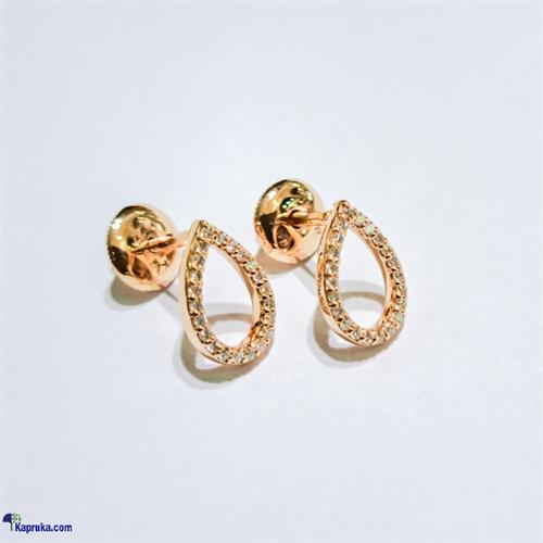 Alankara 18kp rose gold earrings vs1- g (22/12583 AJEM 002)