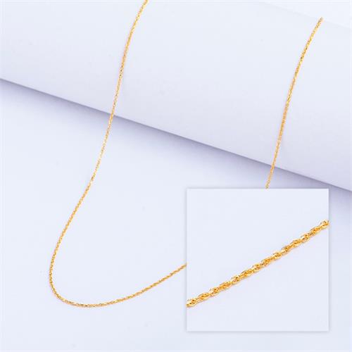 ARTHUR 22KT CABLE CHAIN (AJCH02)