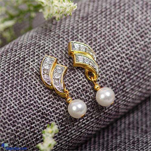 STONE N STRING FRESH WATER PEARL EARRING - D0853