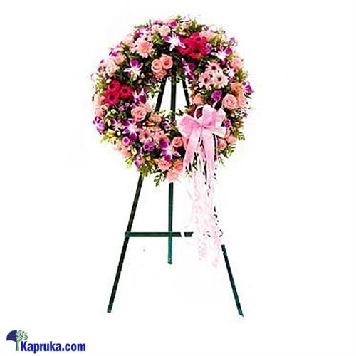 Funeral Wreath - A With Stand