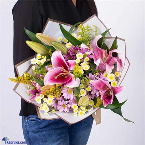 Golden Lily Harvest Bouquet - For Her