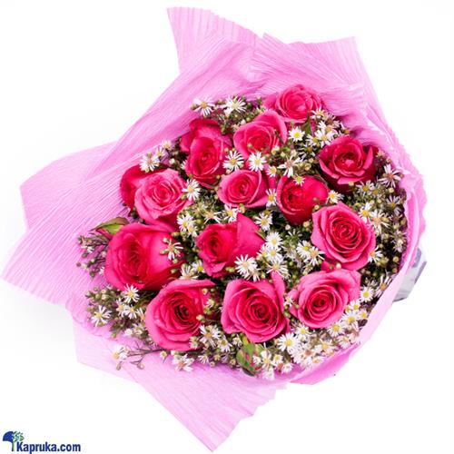 Pink Rose Blossom Bouquet