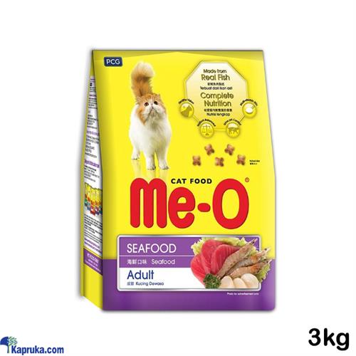 Me- O Adult Cat Food Seafood 3kg Me O Cat Feed Cat Dry Food