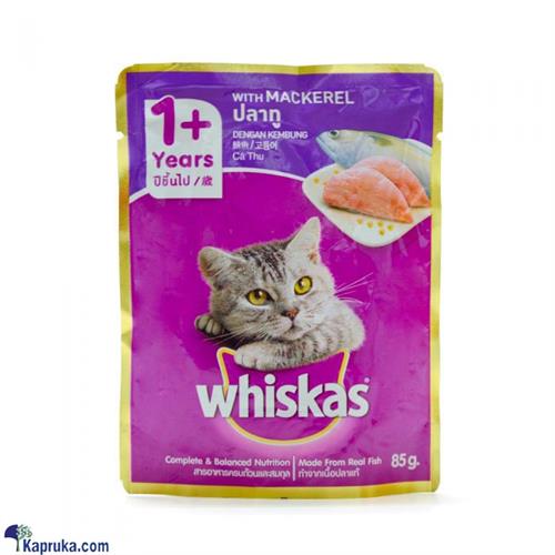 WHISKAS Cat Food Adult Mackerel - 85g