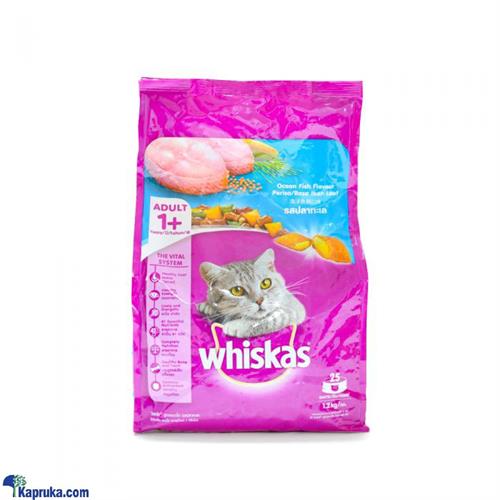 WHISKAS Cat Food Adult Ocean Fish - 1.2kg (STR)