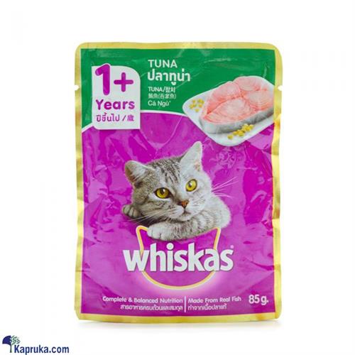 WHISKAS Cat Food Adult Tuna - 85g (STR)