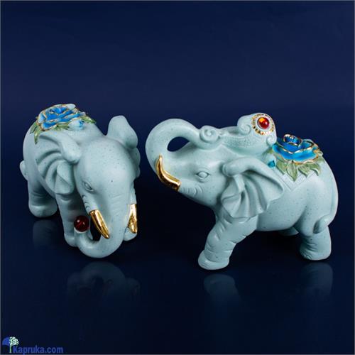 Willow Elephant Figurine Ornament