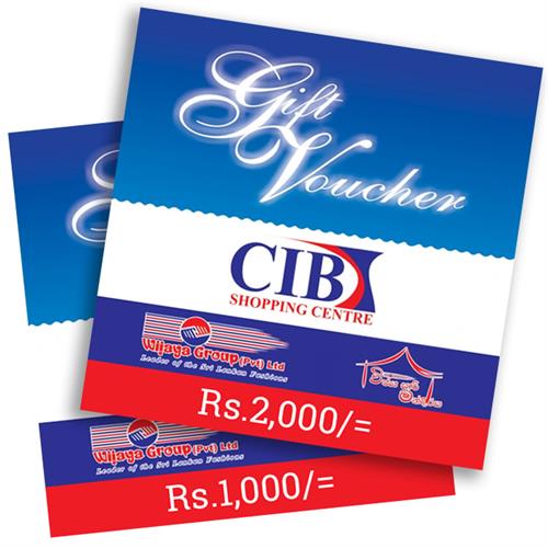 CIB Gift Voucher Rs 1000 Voucher