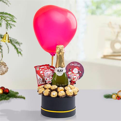 Festive Balloon Christmas Delight Giftset