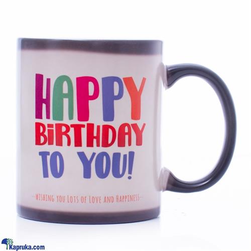 Happy Birthday To You Heat Magic Mug