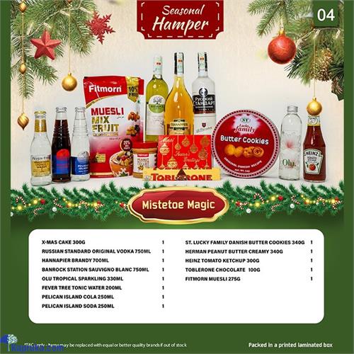 Mistletoe Magic Liquor Hamper 4