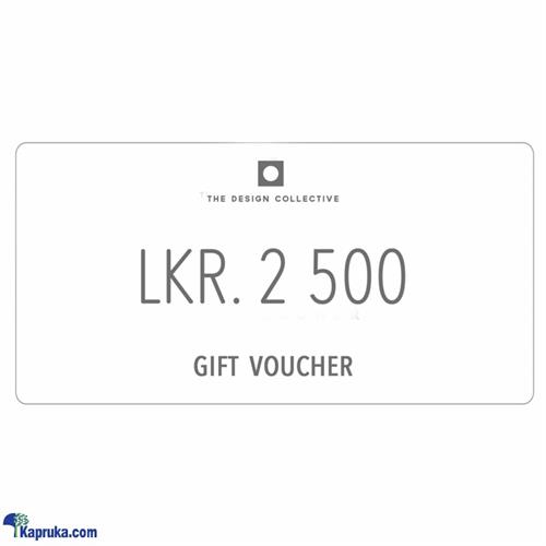 THE DESIGN COLLECTIVE GIFT VOUCHER 2500