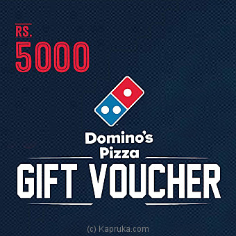 Dominos Gift Voucher- Rs 5000