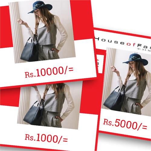 House Of Fashion Rs 5000 Voucher