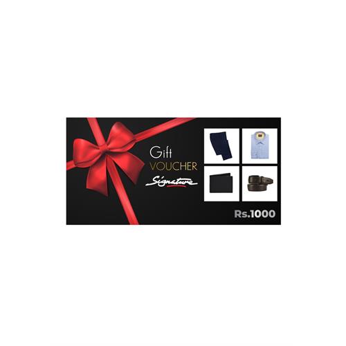 Signature Gift Voucher Signature Gift Voucher 500