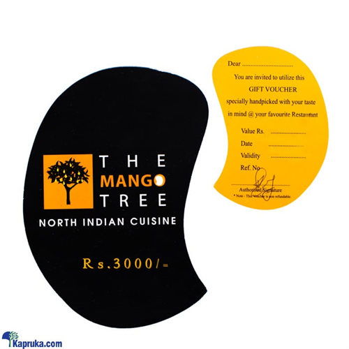 Mango tree gift voucher rs. 3000/-