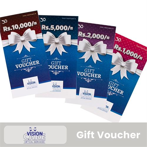 Vision Care Gift Voucher- Rs. 2000