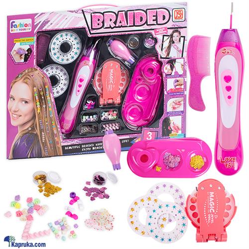 DIY 3 IN 1 BRAIDED HAIR SET FOR GIRLS