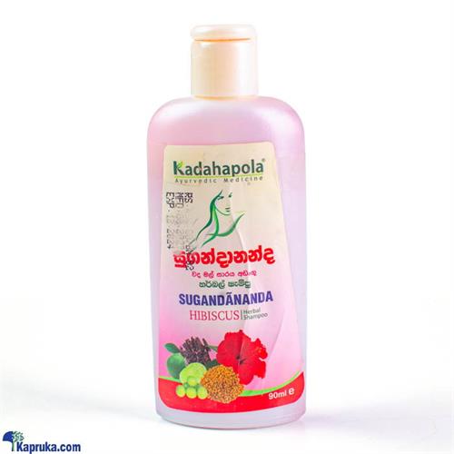 Kadahapola Sugandananda Hibiscus Herbal Shampoo 90ml