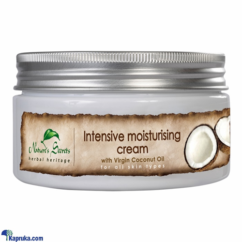 Nature's Secrets Herbal Heritage Intensive Moisturising Cream - Virgin Coconut Oil 100ml