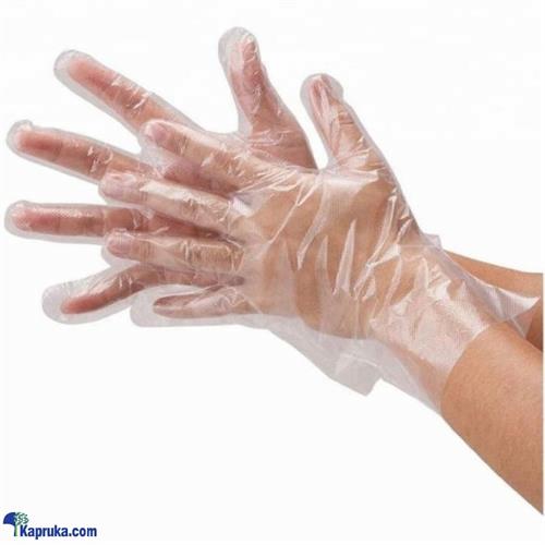 Disposable polythene gloves 100 pcs/ per box