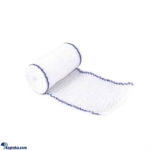 Cotton crepe bandage - blue line - 7.5cm x 4.5m- pr246/CCB7