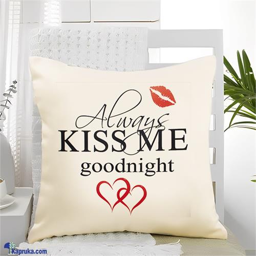 ''kiss Me '' Wicked Wit Rest Pillow