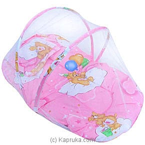 Mosquito Net Bed - Pink