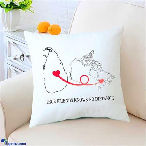 No Distance For True Friends - Hugs From Canada - Huggable Pillow