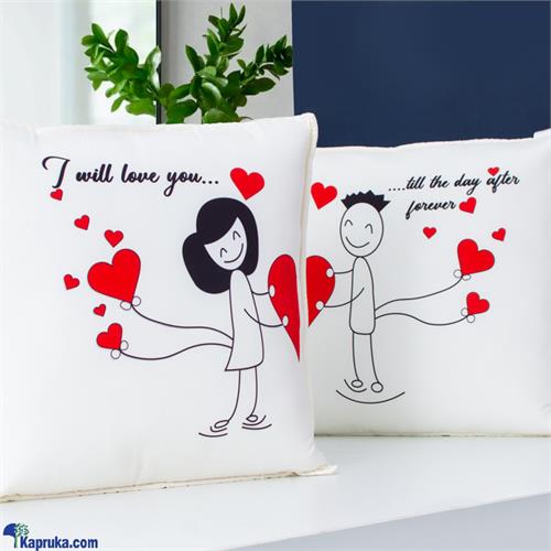 'love You' Couple Cushion (2 Pcs)