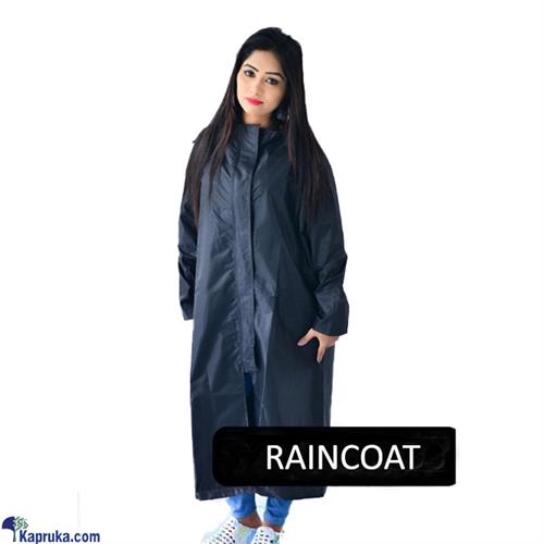 Unisex rain coat waterproof high visibility reflective Rubber Layer - Small