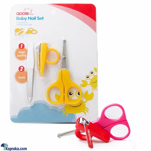 Baby Nail Care Set - Manicure Set With Scissor,clipper And Nail File - Mini Baby Pedicure And Manicure Kit - Grooming Kit For Infants ,toddlers And New