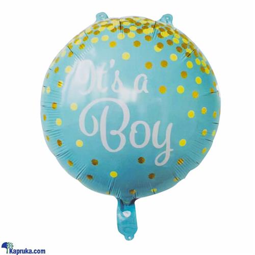 Its A Boy 18 Round Foil Balloons For Baby Shower