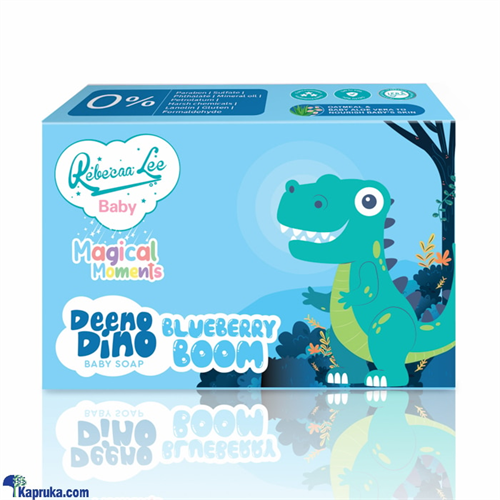 Rebecaa Lee - Deeno Dino ,magical Moments- Blueberry Boom- Kids Soap 75g- Baby Soap